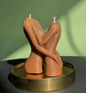 The Lovers Candle - Celebrating Love and Inclusivity with Female-Female Representation