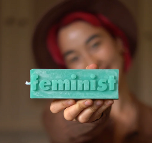 The Power of Feminism: Illuminate Your Space with a Feminist Candle"