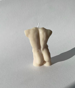 Sophisticated Sculptural Candle / Masculine Sensibility / Aesthetic Home Accessory / Handcrafted Wax Masterpiece / Trendy Interior Design / Sculpture-Inspired Candle / Unique Male Form Illumination / Decorative Centerpiece / Stylish Wax Creation / Artisanal Home Decor / Modern Decorative Figurine / Masculine Beauty Candle / Contemporary Wax Sculpture / Exquisite Home Detail / Artistic Statement Candle / Intriguing Male Bust Design / Sculptural Candle Art / Unique Waxwork