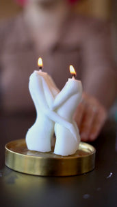 The Lovers Candle / Same-Sex Romance / Male-Male Unity / LGBTQ+ Flame / Gay Couple's Decor / Passionate Wax Sculpture / Love and Inclusivity / Romantic Candle Pair / Homosexual Ambiance / Unique Men's Gift / Relationship Symbolism / Pride Flame / Handcrafted Same-Sex Statue / LGBTQ Love Lighting / Gay Pride Candle