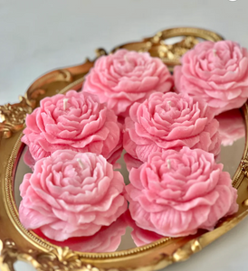 it is a SPRING TIME ! The Beauty of Peony Flower Candle!