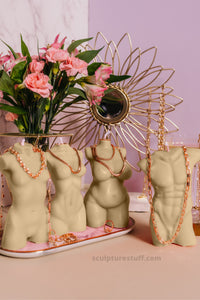 Big Party (set of 4 body LARGE candles)