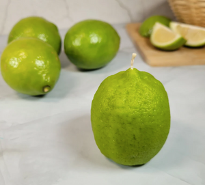 Super Realistic Lime Shaped  Soy Wax Candle