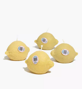 When Life Gives You Lemons (set of 8 lemon shaped soy  candles)