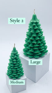 Christmas Tree Candle (Medium Size)