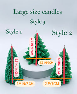 Christmas Tree Candle (Large Size)
