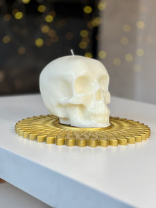 Extra Large Human Skull Soy Wax Candle