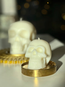 Extra Large Human Skull Soy Wax Candle