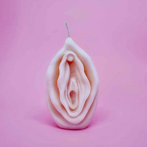 Vagina Candle / Gift for Gynecologists / Gift for Women's Health Enthusiasts / Oddity Gift / Edgy Candles / Feminine Anatomy Decor / Women's Health Novelty / Quirky Bedroom Gift /Oddity Gifts/ Present for Her/ Appreciation Gift for Women/ funny