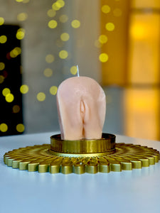 Vagina Shaped Soy Wax Candle / Yoni Candle / Feminist Candle Gift / Sexy Body Naughty Gift / The ‘lil Litty Clitty Candle / Funny Gift Bridesmaid