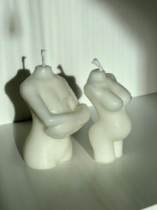 Pregnant and nursing candles (set of 2)