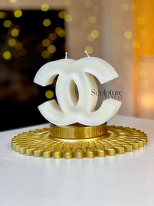 Chanel Candle. Luxury Brand Inspired Home Decor candle – Sculpture Stuff