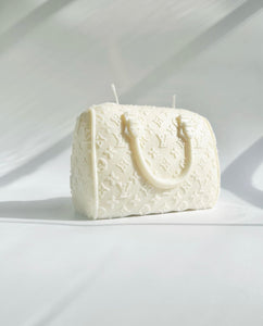 Louis Vuitton Purse Fashion Luxury Bag Candle, Classic White