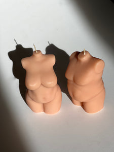 Curvy Couple (set of 2 beautiful candles)