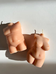 Curvy Couple (set of 2 beautiful candles)