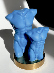 Artistic Male Bust Candle