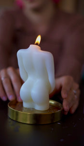 Pregnant Candle / Mama-to-be Body Soy Wax Candle