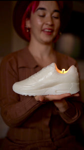 Nike Air Max 90 Candle, Limited Edition, Stylish Fusion, Collectible Design, Premium Materials, Iconic Comfort, Unique Aesthetic, Fashion Innovation, Exclusive Release, Sneakerhead Essential, Trendsetting Footwear, Elevated Style Statement, Athleisure Luxury