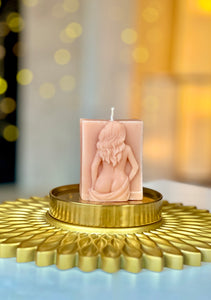 Venus I Pillar candle