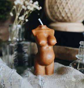 Pregnant Candle / Mama-to-be Body Soy Wax Candle